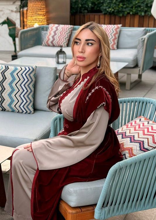 جلابة برشمان فاخرة – شغل معلم